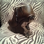 Dressy - Brown Wedgeless heel-2