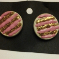 Jazzy Stud Earrings - Thumbnail 3