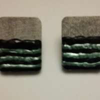  Jazzy Stud Earrings - Thumbnail 1