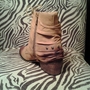 Ankle boot- Camel-1