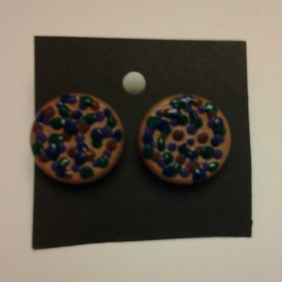  jazzy stud earrings - Thumbnail 3