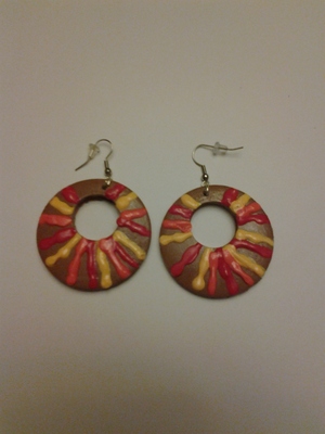 Painted Earrings
