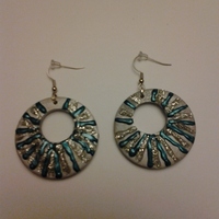 Painted Earrings - Thumbnail 1