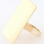 ON SALE !!! BRUSH TEXTURED RECTANGLE BAR RING - Thumbnail 1