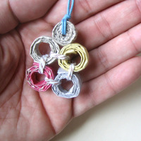 Eco-Chic Necklace - Phone Book Memoir - Thumbnail 2