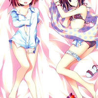 Brand New Yurina Usaki - Smile Shooter DAKIMAKURA Hugging Body Pillow Case Anime Cover H2491 - Thumbnail 1