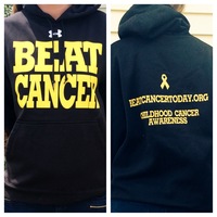 Black/Gold Under Armour®‎ Hoodie - Thumbnail 1