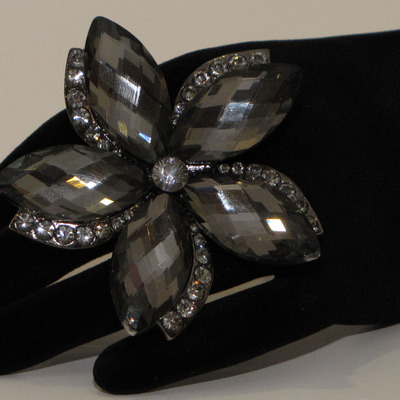 Crystal cocktail ring