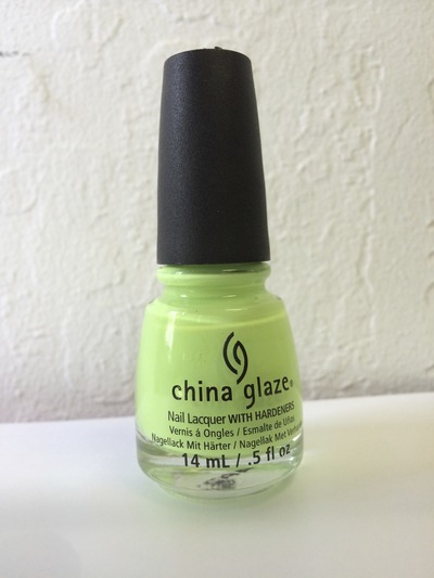 China Glaze - Grass Is Lime Greener