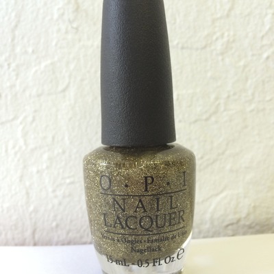 Opi - all sparkly and gold