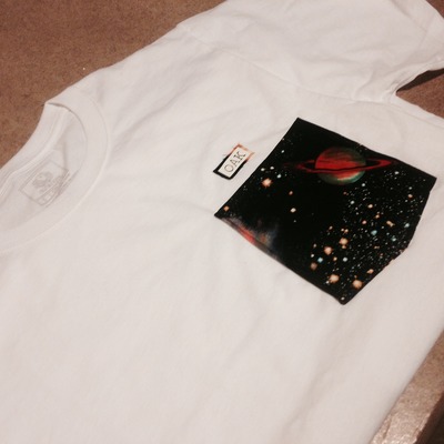 Oak crew shirt w/ galaxy pocket - Thumbnail 3