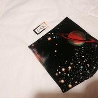 Oak Crew Shirt w/ Galaxy Pocket - Thumbnail 2