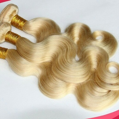 Blonde brazilian body wave