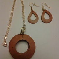 Natural Necklace and Earrings - Thumbnail 1