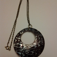 Chain Necklace with Charm  - Thumbnail 1