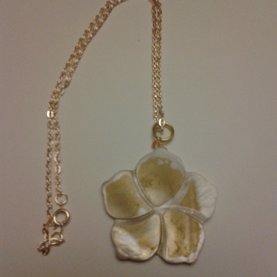 Chain necklace with charm  - Thumbnail 4