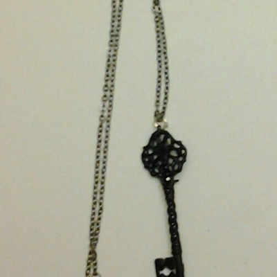Chain necklace with charm  - Thumbnail 5