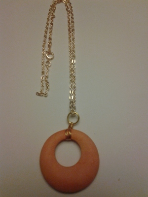 Chain Necklace with Charm 