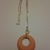 Chain Necklace with Charm  - Thumbnail 2