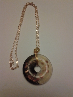 Chain Necklace with Charm 