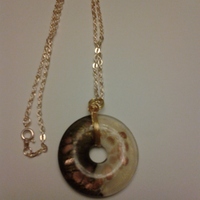 Chain Necklace with Charm  - Thumbnail 1