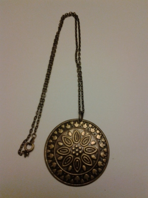 Chain Necklace with Charm 