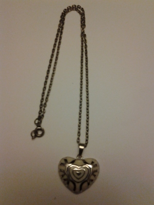 Chain Necklace with Charm 