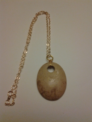 Chain Necklace with Charm 