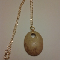 Chain Necklace with Charm  - Thumbnail 1