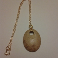 Chain Necklace with Charm  - Thumbnail 2