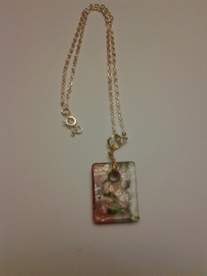 Chain Necklace with Charm 