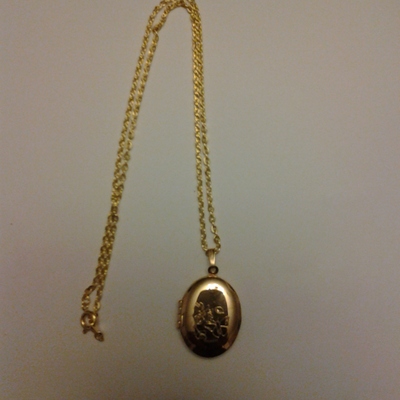 Chain necklace with charm  - Thumbnail 5