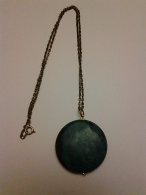  Chain Necklace with Charm 