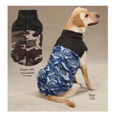 Camo dog vests
