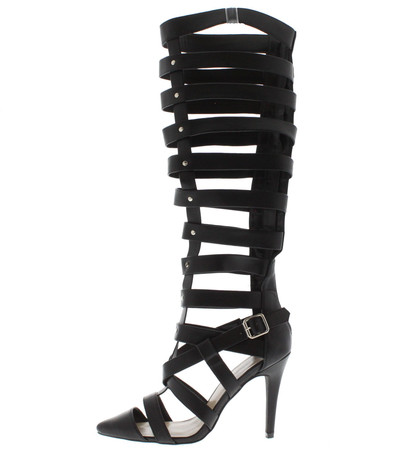 Gladiator Queen Heels BLK