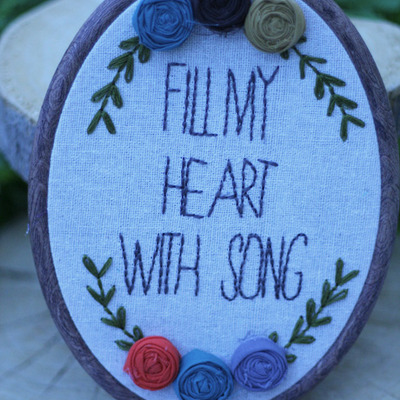Fill my heart with song