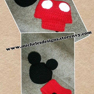 Mickey mouse inspired costume