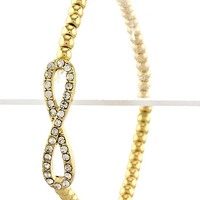 Trina- Beaded Infinity Bracelets - Thumbnail 1