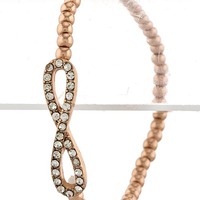 Trina- Beaded Infinity Bracelets - Thumbnail 2