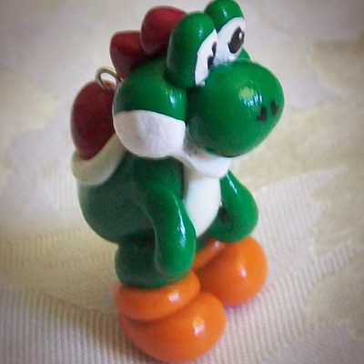 Yoshi keychain