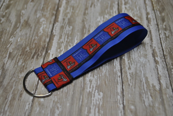 "House Divided" Kentucky/ Louisville Key Fob/ Key Chain