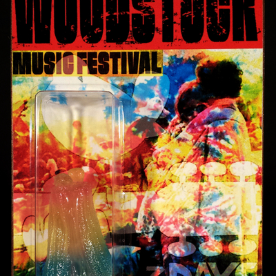"woodstock" resin designer toy art bootleg action figure