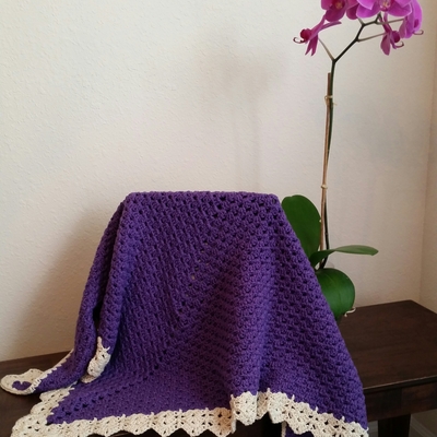 Crochet shawl