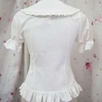 Princess In Wonderland Blouse Top Free Ship SP141084 - Thumbnail 3