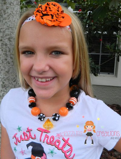 Diamond princess halloween chunky necklace/headband/perfect photo props/costumes