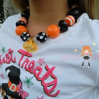 Diamond Princess Halloween Chunky Necklace/Headband/Perfect Photo Props/Costumes - Thumbnail 1