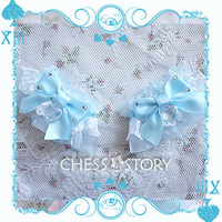 Chess Story 【Alice's Mad Tea Party】Lace Hand Wrist Sleeves Free Ship SP141095 - Thumbnail 3