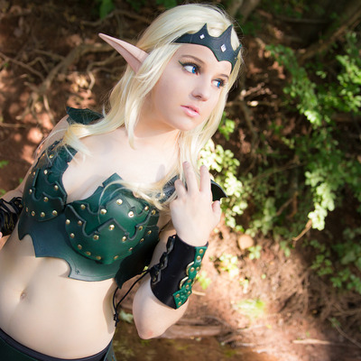 "elven charm" signed print 