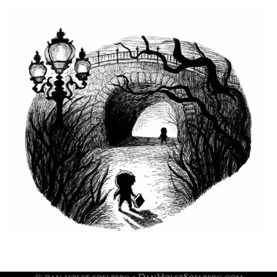 Postcard (6"x6") - miguel