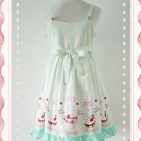 Macaron et Mademoiselle Creamy Cake Lolita JSK Dress Free Ship SP141100 - Thumbnail 1